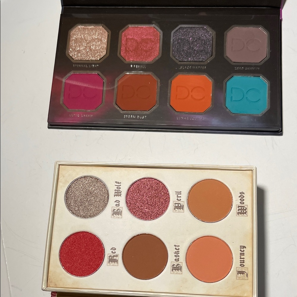 Celestial Thunder and Fairy Tales Storybook Cosmetics Eyeshadow Palettes-